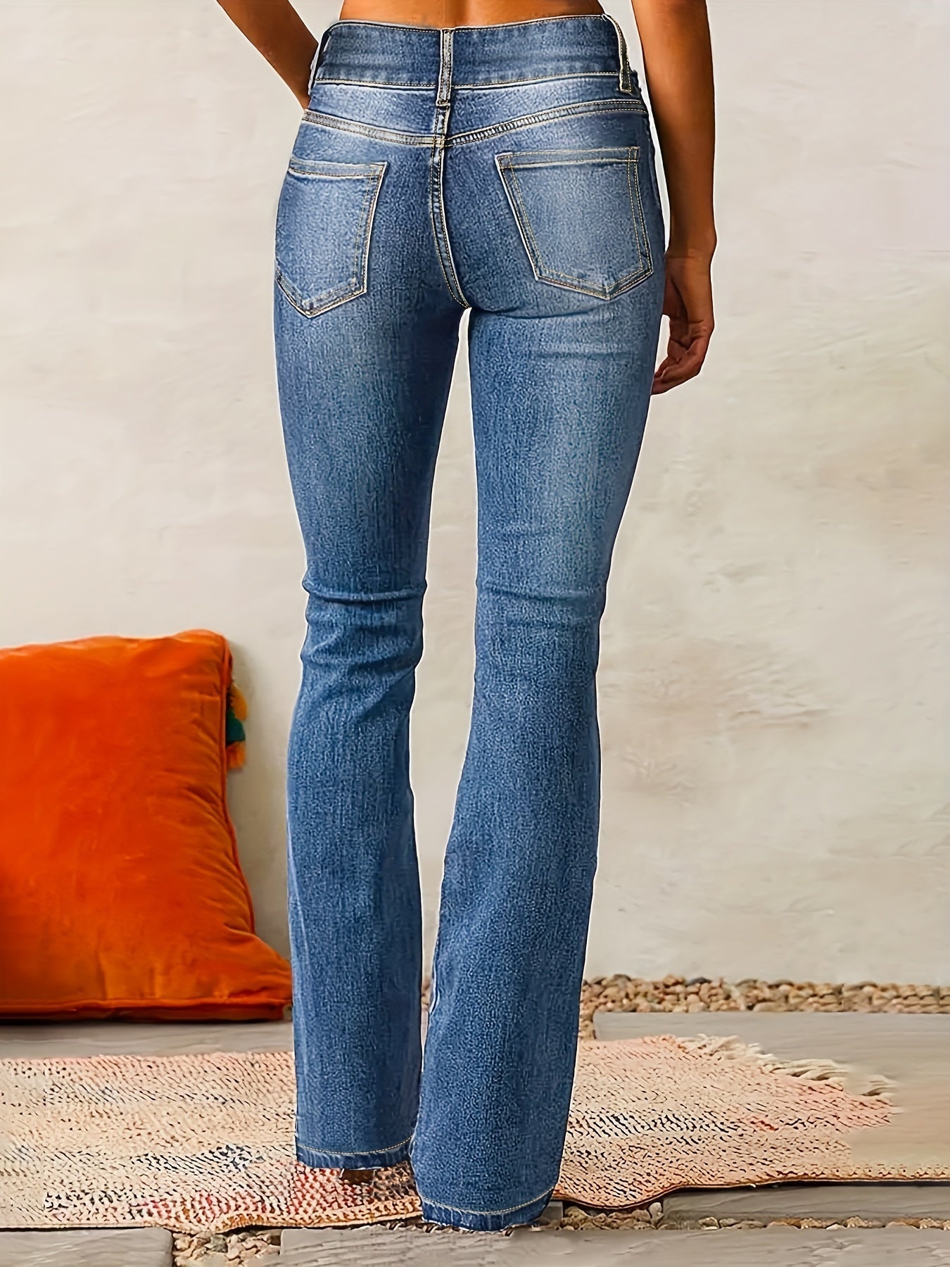 Hedda™ | Höga Midjejeans med Flared Passform