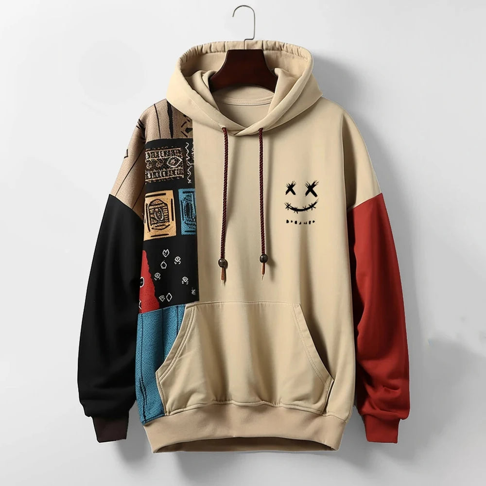 Edvin™ | Hoodie med Färgkontrast