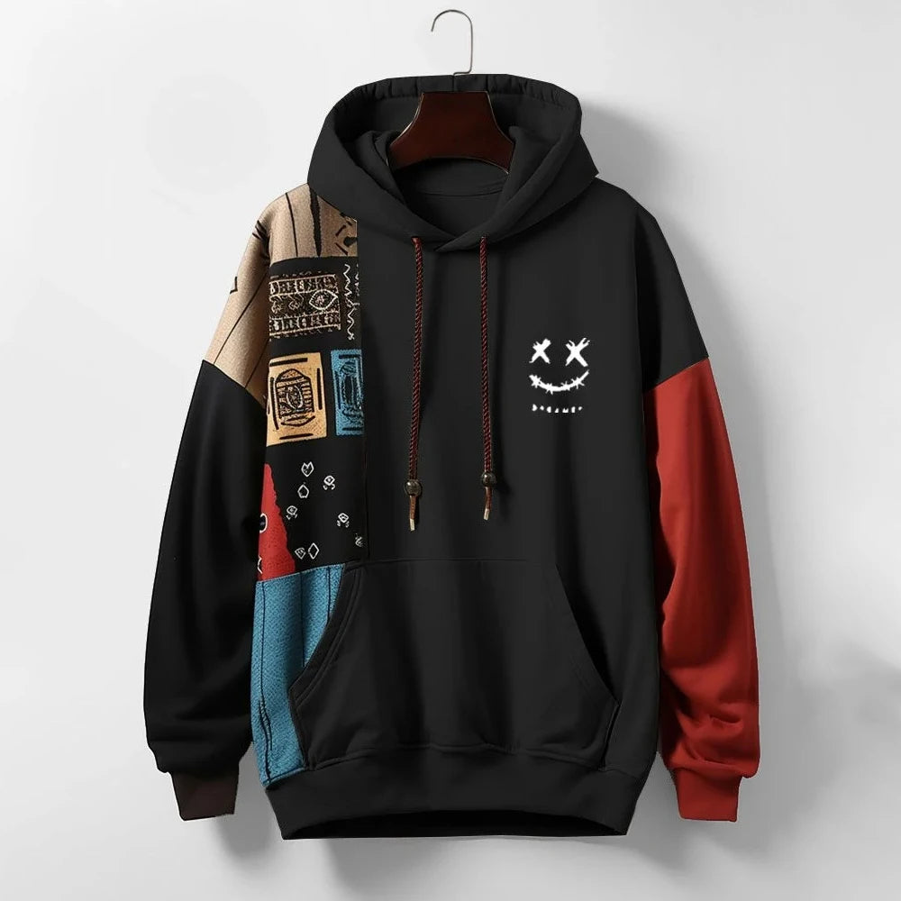 Edvin™ | Hoodie med Färgkontrast