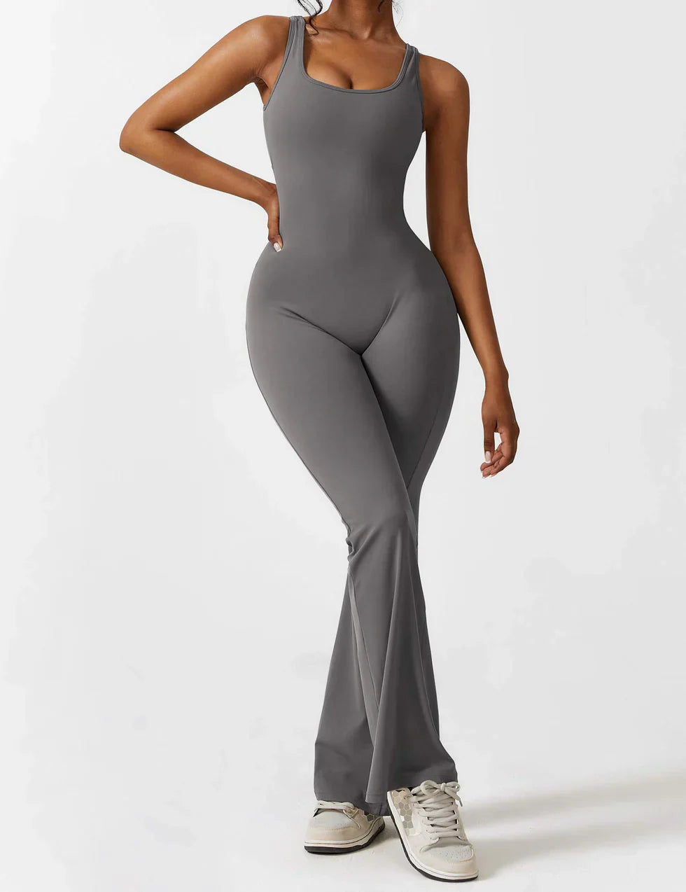 Elsa™ - Stilren Flared Jumpsuit