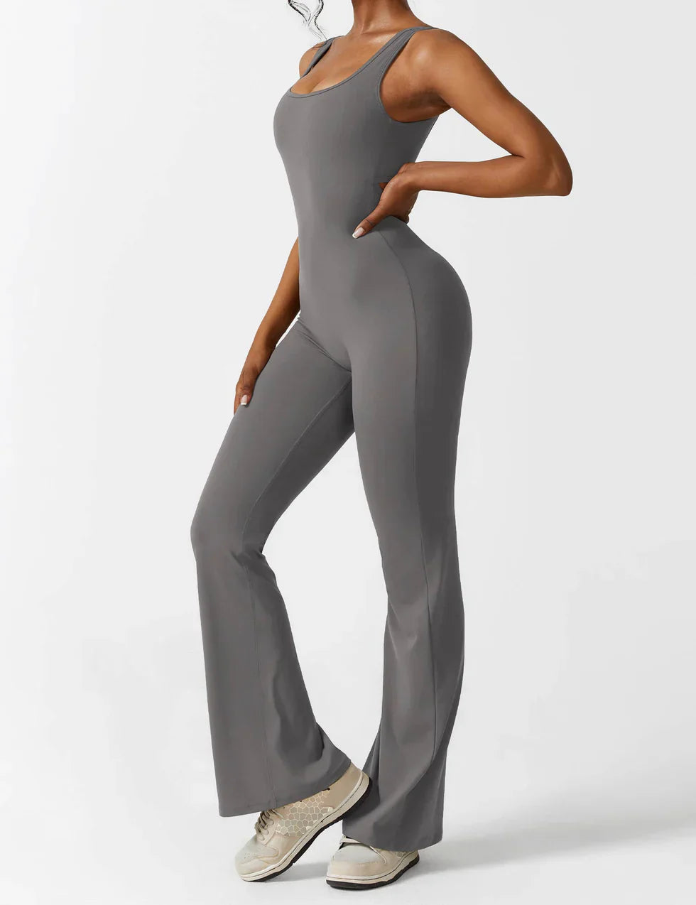 Elsa™ - Stilren Flared Jumpsuit