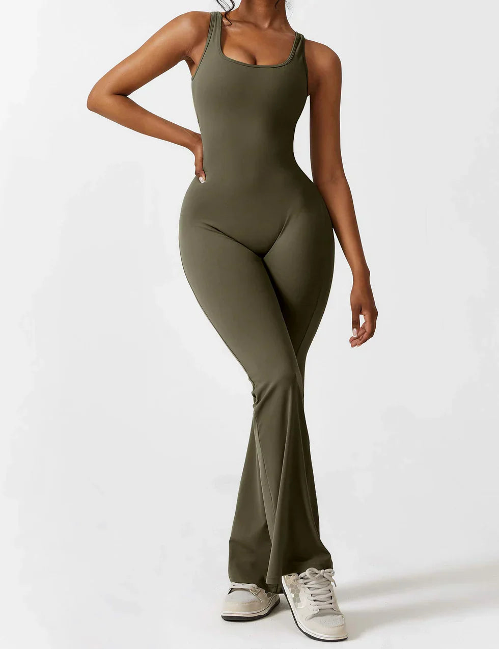 Elsa™ - Stilren Flared Jumpsuit