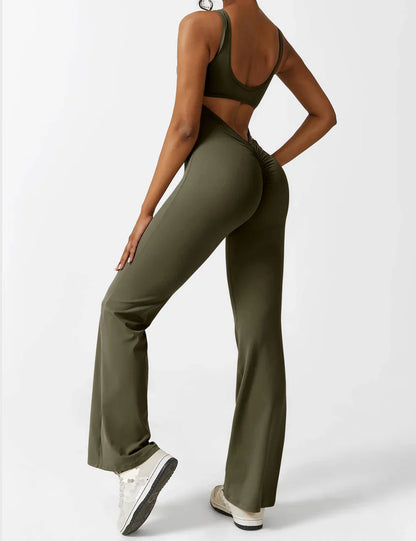 Elsa™ - Stilren Flared Jumpsuit